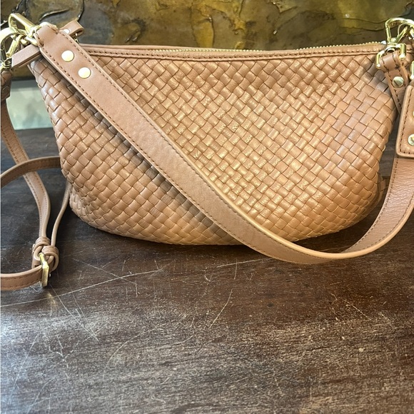 Quince Italian Leather Handwoven Leather Mini Shoulder bag - Picture 6 of 7